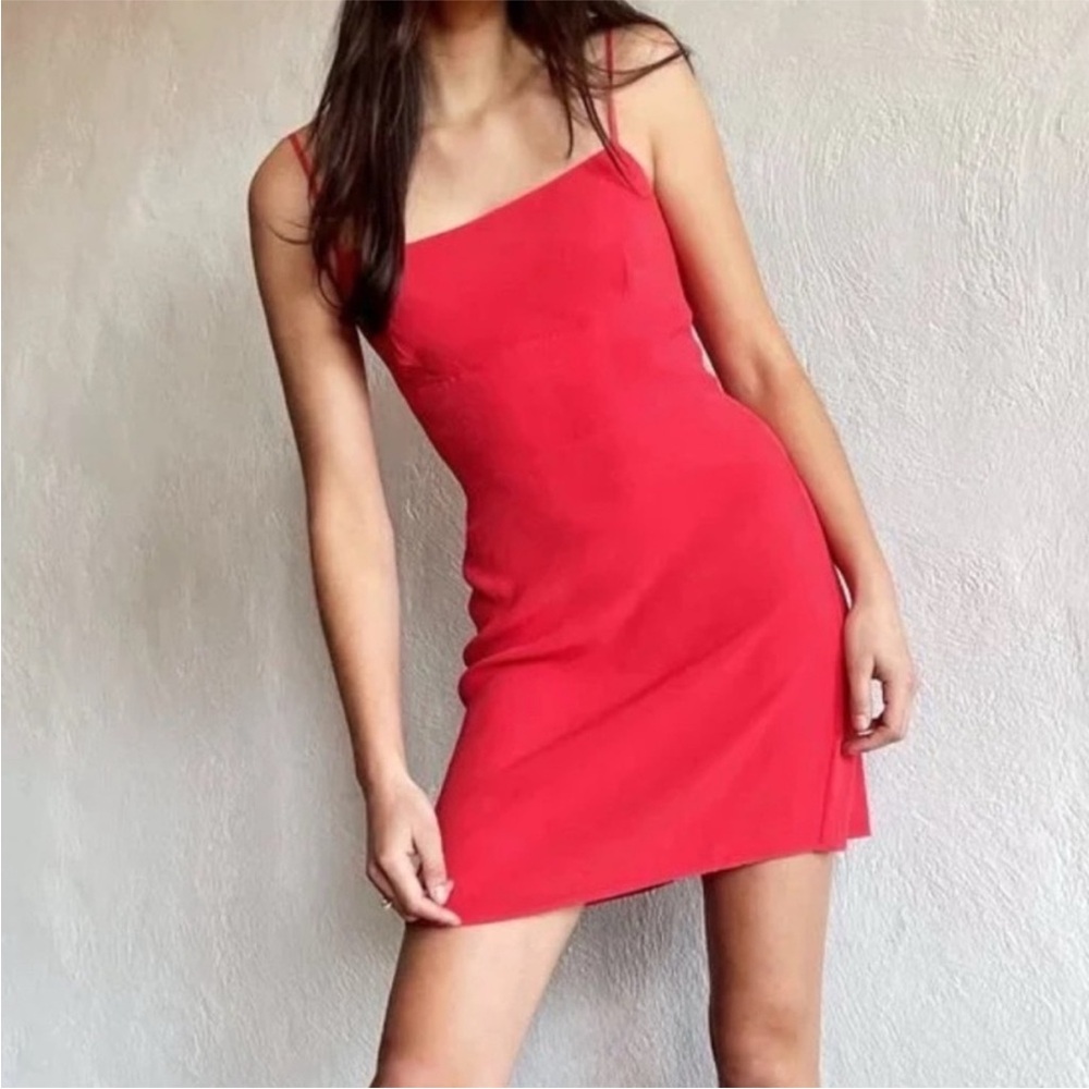 Sunday Best Red Mini Dress